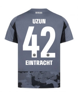 Eintracht Frankfurt Can Uzun #42 Maglia Gara Terza Repliche 2025-26 Maniche Corte